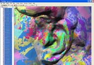 Linkes Ohr des monumentalen Denkers